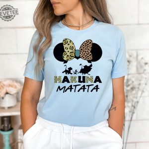 Disney Animal Kingdom Shirts Hakuna Matata Shirt Animal Kingdom Matching Shirts Animal Kingdom Minnie Mickey Shirt Unique revetee 2