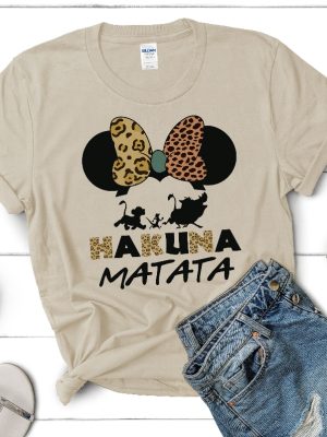 Disney Animal Kingdom Shirts Hakuna Matata Shirt Animal Kingdom Matching Shirts Animal Kingdom Minnie Mickey Shirt Unique revetee 3