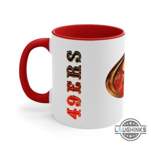 san francisco coffee mug 15oz 11oz personalized san francisco 49ers football team logo black white ceramic mug custom name niners accent mugs laughinks 8