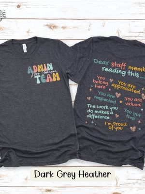 Back To School Shirt Dream Team Gifts Team Shirts School Staff Gifts Grade Teacher Personalized Gifts Teacher Tee Shirt School Team Shirts Unique revetee 4