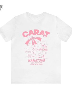 Seventeen Nana Tour Shirt Pink Nanatour With Seventeen Shirt Cute Seventeen Members Shirt Seventeenth Heaven Shirt Gifts For Carat Unique revetee 2