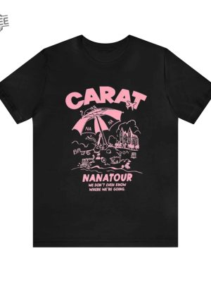 Seventeen Nana Tour Shirt Pink Nanatour With Seventeen Shirt Cute Seventeen Members Shirt Seventeenth Heaven Shirt Gifts For Carat Unique revetee 3