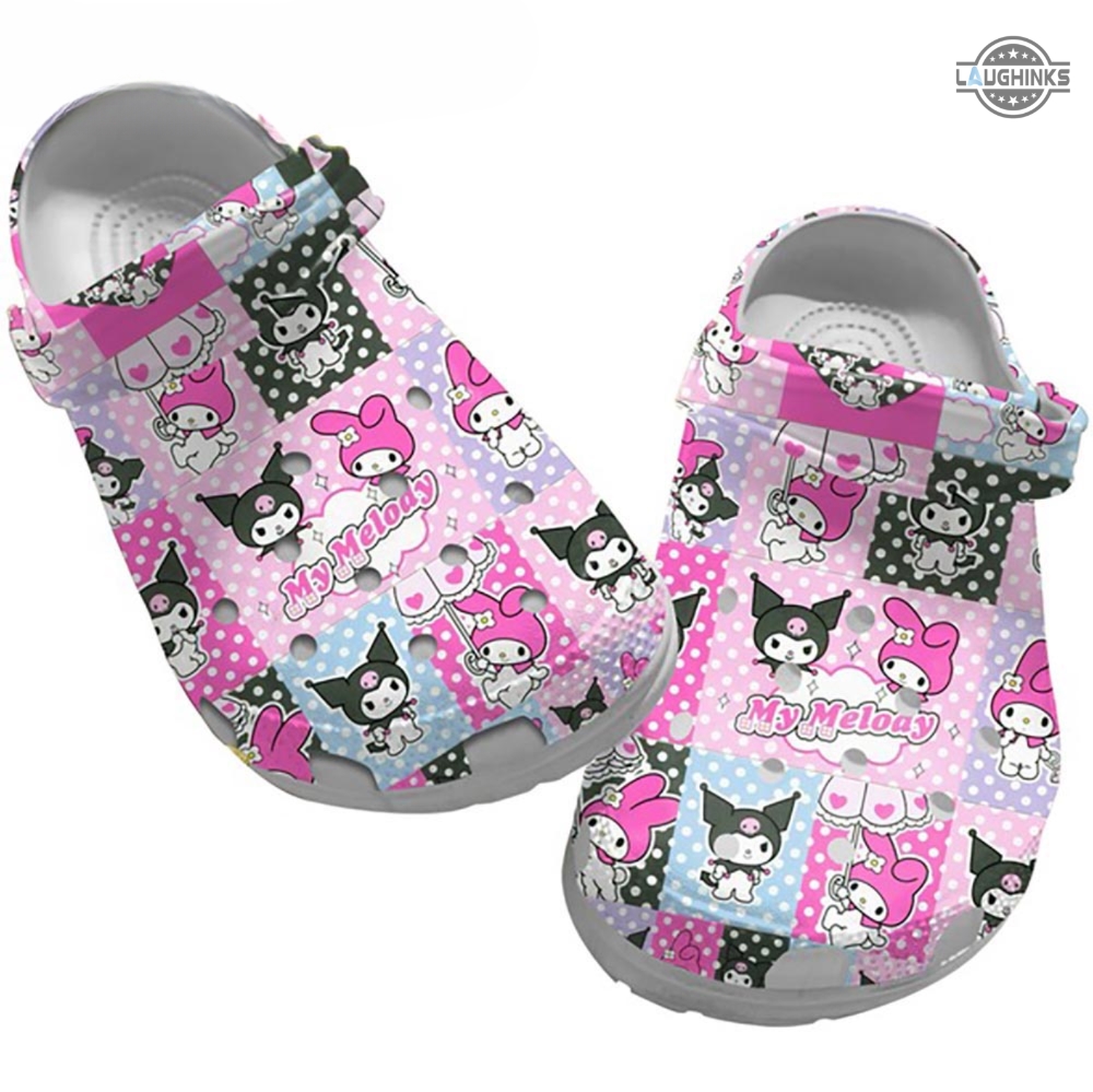 My Melody Crocs Mens Womens Cute Kuromi My Melody Keroppi Cinnamoroll Slippers Footwear Sanrio Birthday Gift Hello Kitty And Friends Clogs Water Shoes