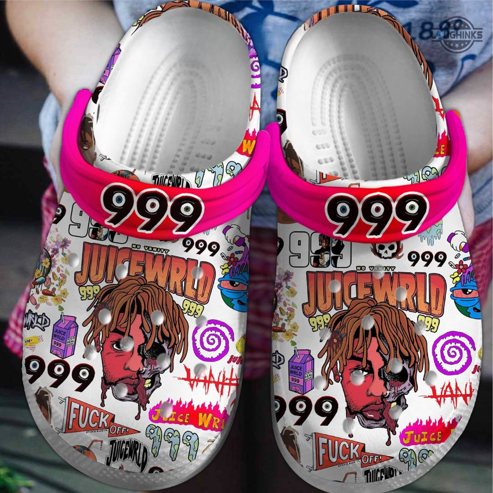 Juice Wrld Crocs Rapper Juice Wrld Crocs Crocband Clog Comfortable Water Shoes Mens Womens Gift For Fan Juice Wrld 999 Clogs Crocs Slippers