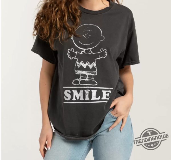 Charlie Brown Shirt Peanuts Charlie Brown Smile Shirt trendingnowe 1