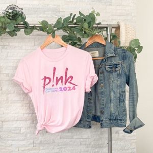 Pnk Summer Carnival 2024 Trustfall Album Tee Pink Singer Tour Music Festival Shirt Concert Apparel Tour Shirt P Nk Tour 2024 Unique revetee 4