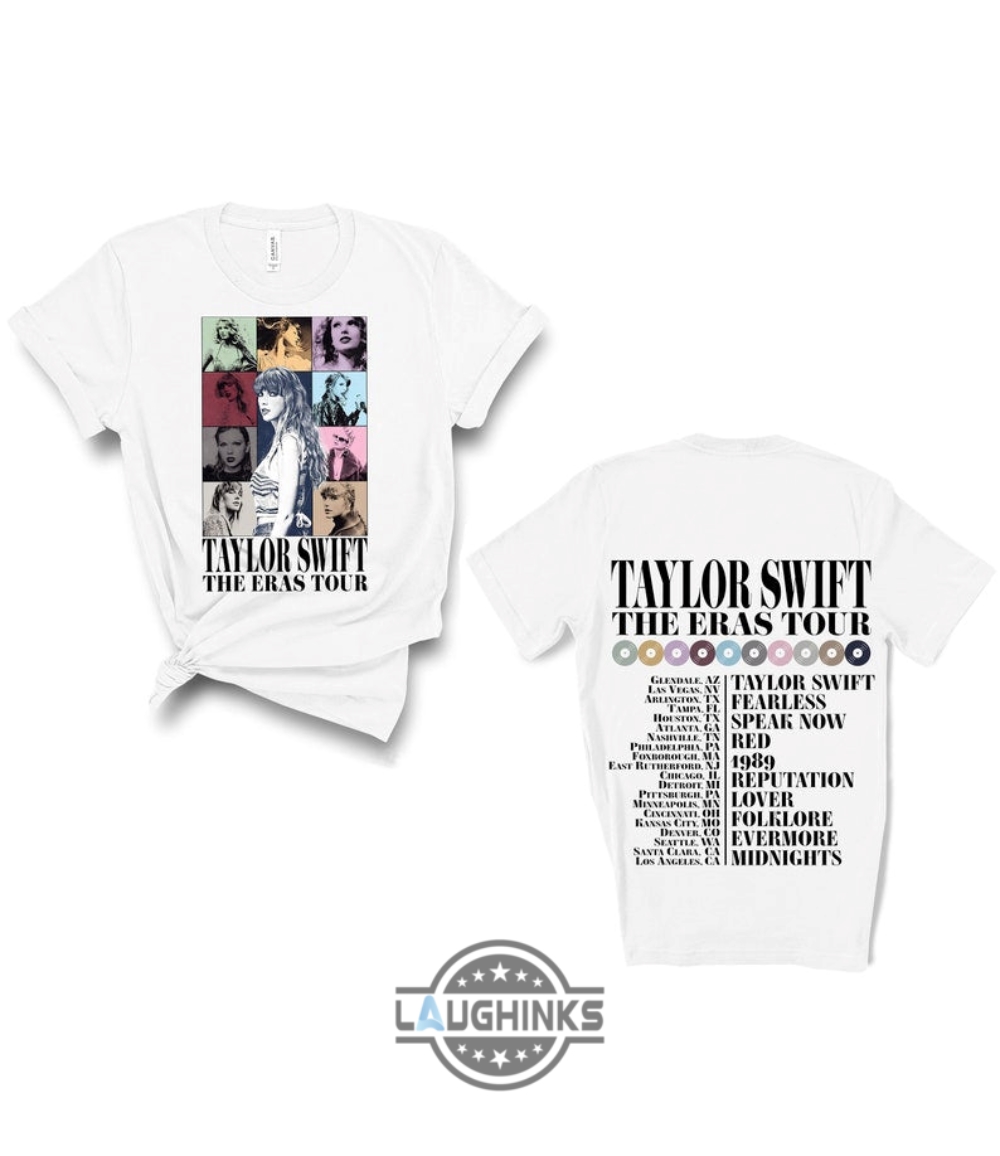Taylor Swift The Eras Tour Shirt Swiftie Merch Tshirt Back And Front Shirt Swiftie Eras Tour Taylor Swift Fan Vintage Gift Ts Tshirt Tshirt Sweatshirt Hoodie