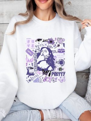 Olivia Guts Tour Shirt Guts Tour 2024 Sweatshirt Shirt 2024 Concert Shirt Guts Tee Olivia Rodrigo Guts Tour Merch Unique revetee 2