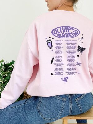 Olivia Guts Tour Shirt Guts Tour 2024 Sweatshirt Shirt 2024 Concert Shirt Guts Tee Olivia Rodrigo Guts Tour Merch Unique revetee 6