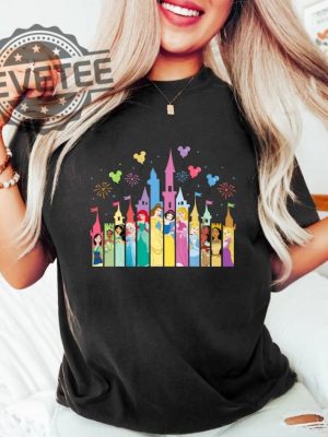 Princess Castle Shirt Disney Castle Princess Gift Disney Girl Trip Princess Shirt Princess Castle My Neighbor Totoro Princess Anne Unique revetee 4