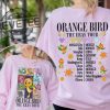 Orange Bird Epcot World Tour Shirt Orange Bird The Eras Tour Shirt Epcot Flowers And Garden Shirt Figment Dragon Disneyland Eras Tour Tee Unique revetee 1