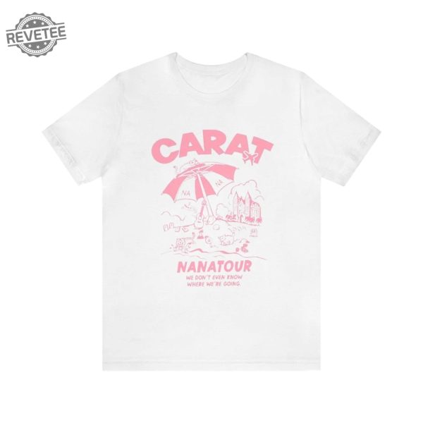 Seventeen Nana Tour Shirt Pink Nanatour With Seventeen Shirt Cute Seventeen Members Shirt Seventeenth Heaven Shirt Gifts For Carat Unique revetee 1 1