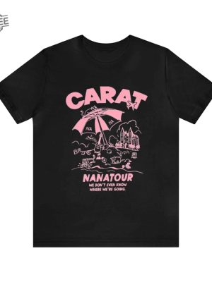 Seventeen Nana Tour Shirt Pink Nanatour With Seventeen Shirt Cute Seventeen Members Shirt Seventeenth Heaven Shirt Gifts For Carat Unique revetee 2 1