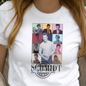 new girl tshirt schmidt tshirt taylor swift eras tour poster style tee new girl tees schmidt 29 shirt jessica day funny shirt fan merch tshirt sweatshirt hoodie laughinks 1