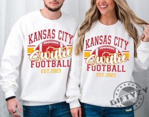 Swift Kansas City Shirt Swifti Football Sweatshirt Game Day Tshirt Matching Football Hoodie Football Unisex Shirt giftyzy 2