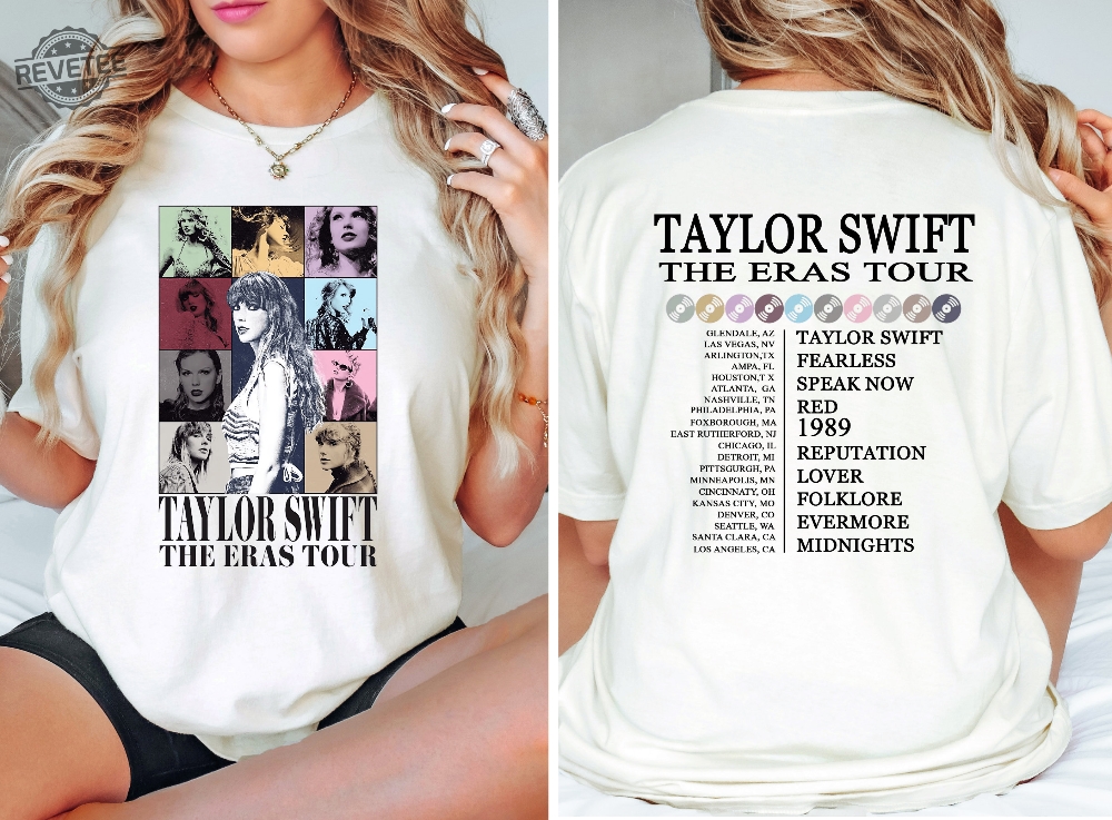 Two Sided The Eras Tour Concert Shirt Taylor Swift Shirt Custom Text Shirt Ts Merch Shirt Eras Tour Concert Shirt Swiftie Shirt Unique revetee 1