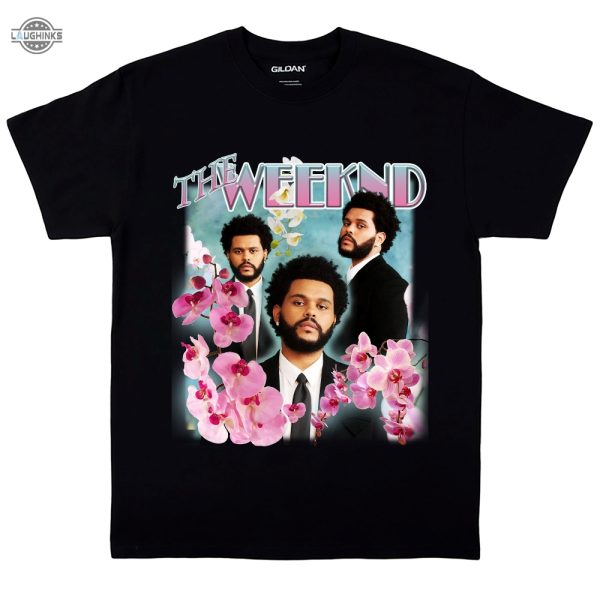 the weeknd vintage tee orchid tshirt sweatshirt hoodie mens womens music gift for fans laughinks 1