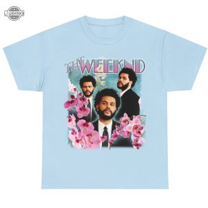 the weeknd vintage tee orchid tshirt sweatshirt hoodie mens womens music gift for fans laughinks 1 2