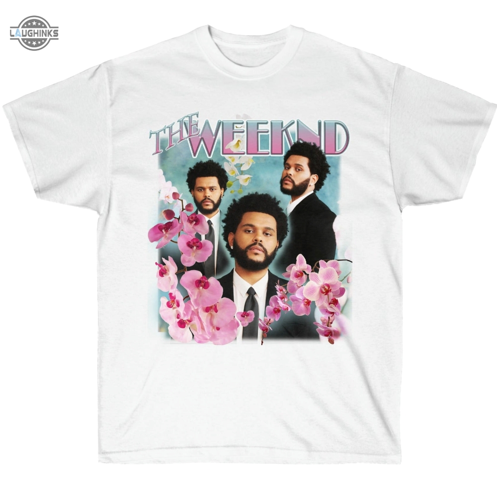 The Weeknd Vintage Tee Orchid Tshirt Sweatshirt Hoodie Mens Womens Music  Gift For Fans - Laughinks