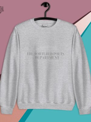 Tortured Poet Taylor Swift Sweatshirt Tortured Poets Department Sweatshirt Swiftie Gift Fragments Of A Tortured Poet Unique revetee 3