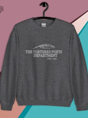 Tortured Poet Taylor Swift Sweatshirt Tortured Poets Department Sweatshirt Swiftie Gift Fragments Of A Tortured Poet Unique revetee 4