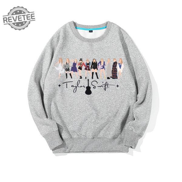 Taylor Friends Full Color Crew Swift Youth Sweatshirt Fan Merch Concert Merch Youth Hoodie Taylor Eras Inspired Friends Theme Unique revetee 2