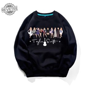 Taylor Friends Full Color Crew Swift Youth Sweatshirt Fan Merch Concert Merch Youth Hoodie Taylor Eras Inspired Friends Theme Unique revetee 3