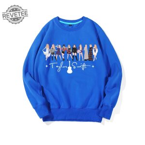 Taylor Friends Full Color Crew Swift Youth Sweatshirt Fan Merch Concert Merch Youth Hoodie Taylor Eras Inspired Friends Theme Unique revetee 4