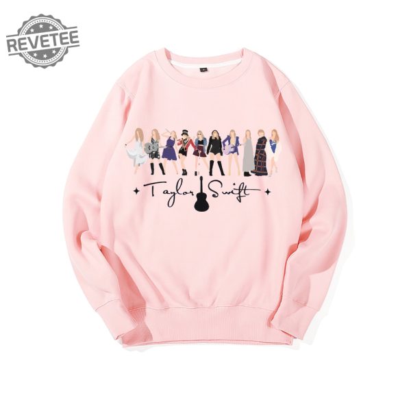 Taylor Friends Full Color Crew Swift Youth Sweatshirt Fan Merch Concert Merch Youth Hoodie Taylor Eras Inspired Friends Theme Unique revetee 5