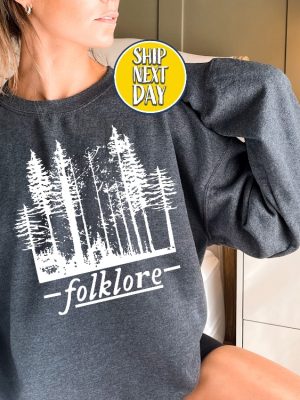 Folklore Sweatshirt Folklore Sweater Folklore Hoodie Folklore Shirt Folklore Sweat Women Clothing Women Outfit Unique revetee 2