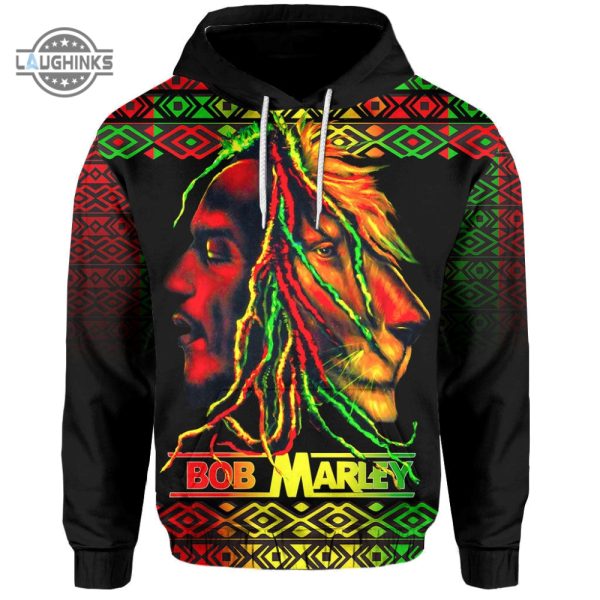bob marley one love 3d hoodie one love tshirt sweatshirt hoodie gift for jamaican reggae music fans laughinks 1
