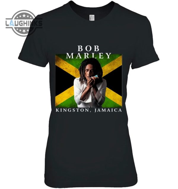 jamaica reggae rasta music flag essential bob marley one love tshirt sweatshirt hoodie gift for jamaican reggae music fans laughinks 1 1