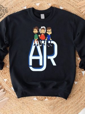 Ajr Band Shirt The Click Album Shirt Ajr Members Chibi Shirt Gift For Pop Music Lovers Unisex Concert Tshirt Ajr Band Members revetee 2