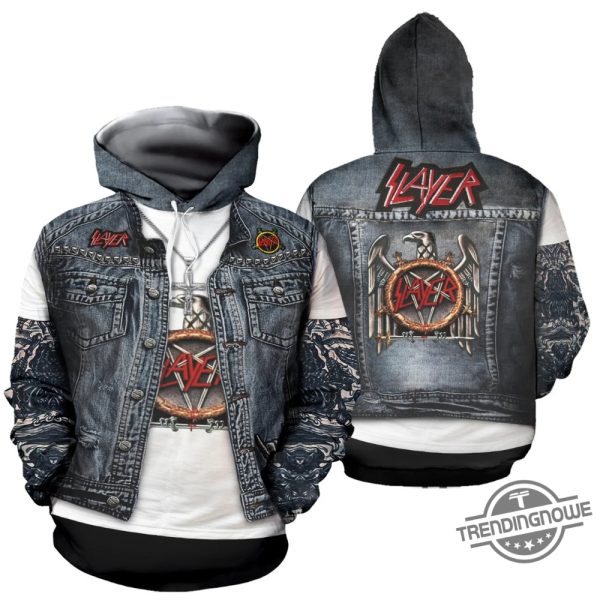 Slayer Band Thrash Metal Shirt Slayer Band Thrash Metal 3D Cosplay Shirt Music Gift For Men Women trendingnowe.com 2