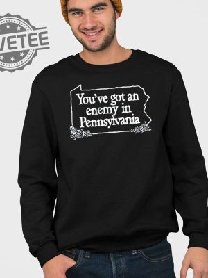 Youve Got An Enemy In Pennsylvania Youll Enjoy Yourself Keep Coming Back Shirt Unique revetee 3