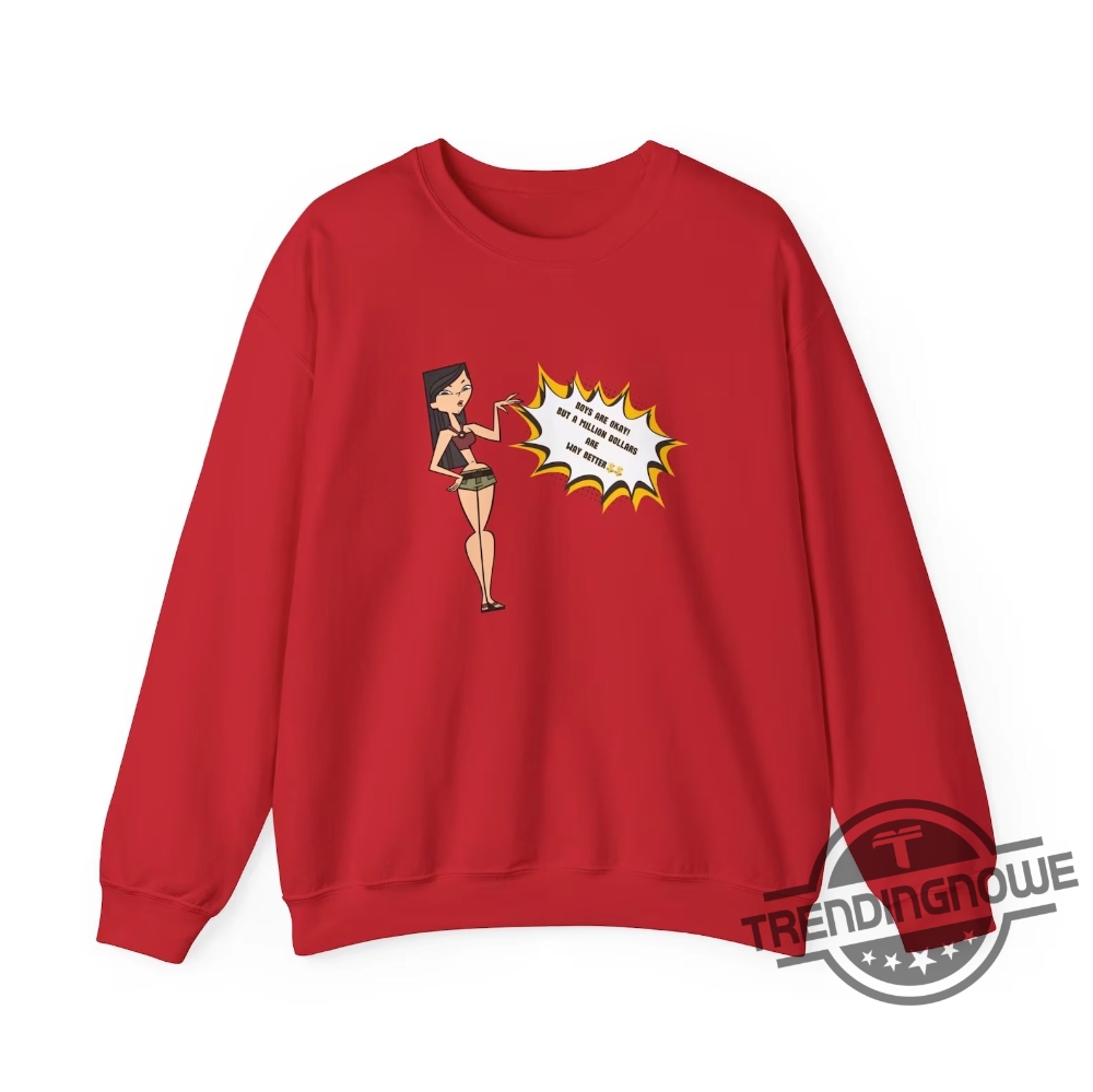 Total Drama Island Heather Shirt Queen Of Mean Shirt Cartoon Shirt  Character Art Sweatshirt Canadian Cartoon Sweatshirt Drawing Shirt -  Trendingnowe