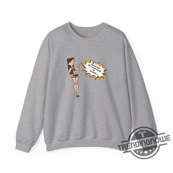 Total Drama Island Heather Shirt Queen Of Mean Shirt Cartoon Shirt Character Art Sweatshirt Canadian Cartoon Sweatshirt Drawing Shirt trendingnowe.com 3