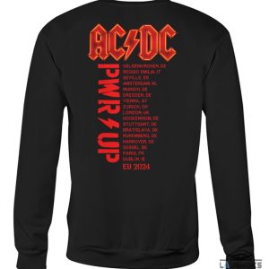 ac dc power up t shirt sweatshirt hoodie mens womens acdc power up tshirt acdc vintage graphic tee rock band album power up shirts acdc tour gift laughinks 5