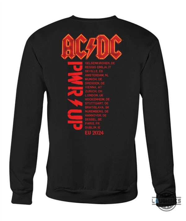 ac dc power up t shirt sweatshirt hoodie mens womens acdc power up tshirt acdc vintage graphic tee rock band album power up shirts acdc tour gift laughinks 5