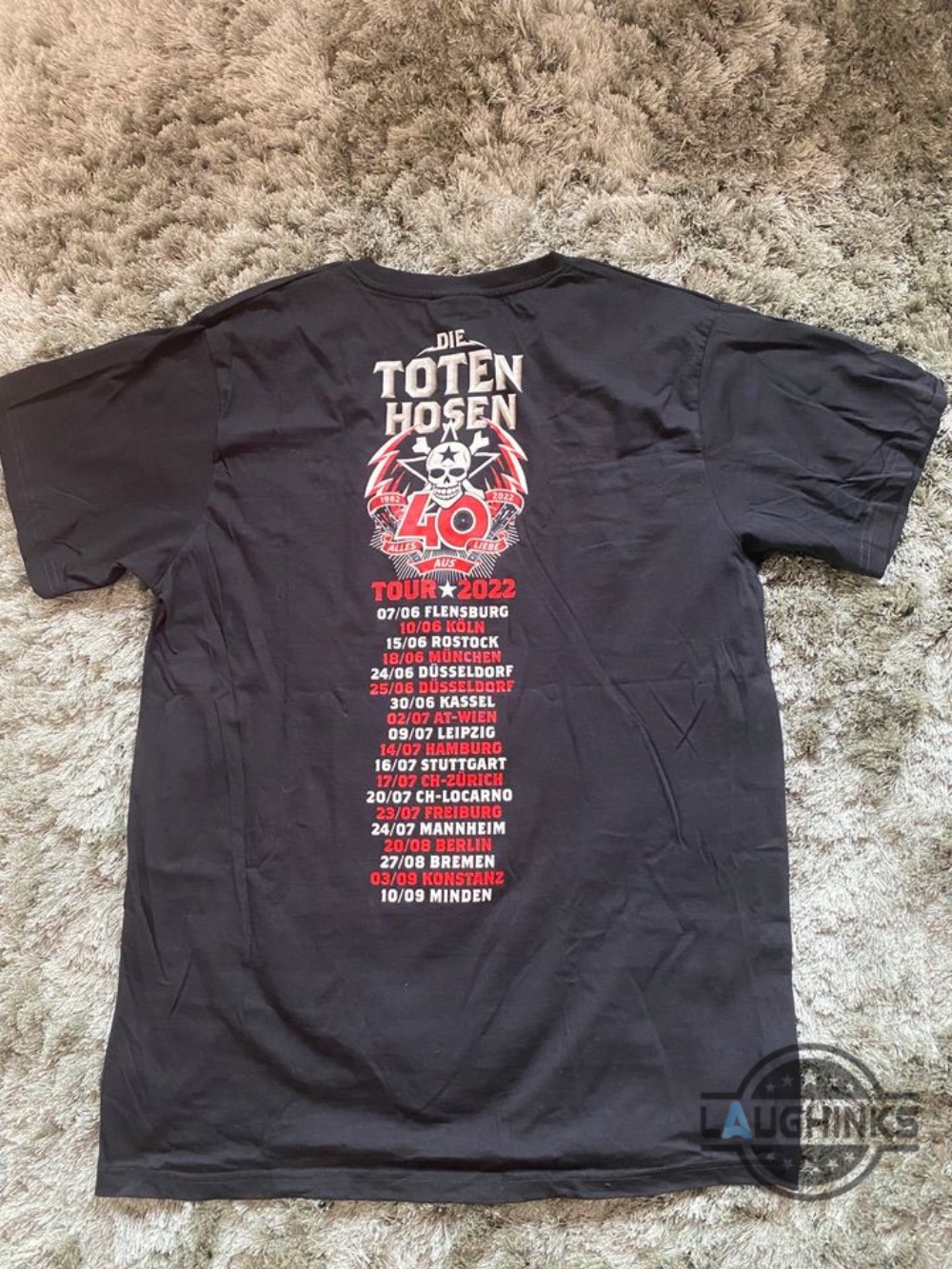Die Toten Hosen Tour 2022 T Shirt Sweatshirt Hoodie Mens Womens Rare Reprinted Vintage Style 1990S Shirts Die Toten Hosen 1998 Soul Therapy Punk Band Tshirt