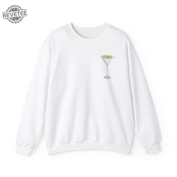 Filthy Martini Sweatshirt Dirty Martini Sweatshirt Dirty Martini Filthy Martini Fun Women Espresso Martini Sweatshirt Unique revetee 2