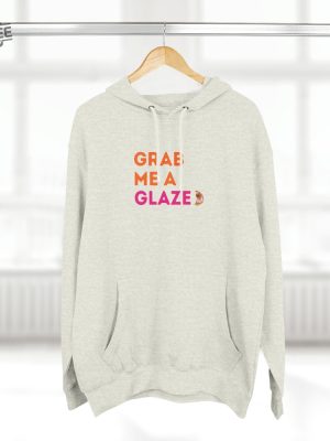 Grab Me A Glazed Dunkin Donuts Hoodie Ben Affleck New Lightweight Shirt Superbowl Ad Sweatshirt Funny Warm Top Dunkings Swag Unique revetee 4