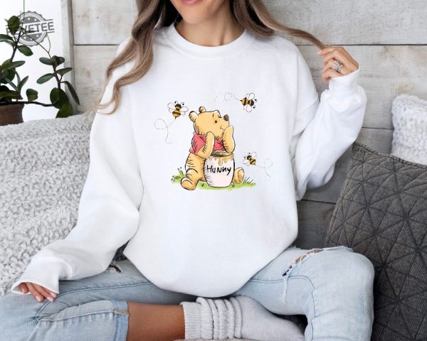 Vintage Pooh Sweatshirt Winnie The Pooh Sweatshirt Honey Winnie The Pooh Sweatshirt Disney Trip Sweatshirt Winnie The Pooh Sweatshirt Unique revetee 3