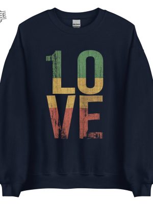 1 Love Roots Rock Reggae One Love Unisex Sweatshirt Unique revetee 5