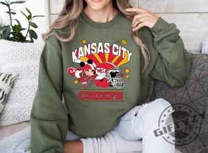 Mickey Chiefs Kingdom Shirt Kc Chiefs Tshirt Vintage Kansas City Hoodie Chiefs Crewneck Sweatshirt Kansas City Shirt giftyzy 3