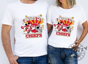 Mickey Chiefs Kingdom Shirt Kc Chiefs Tshirt Vintage Kansas City Hoodie Chiefs Crewneck Sweatshirt Kansas City Shirt giftyzy 4