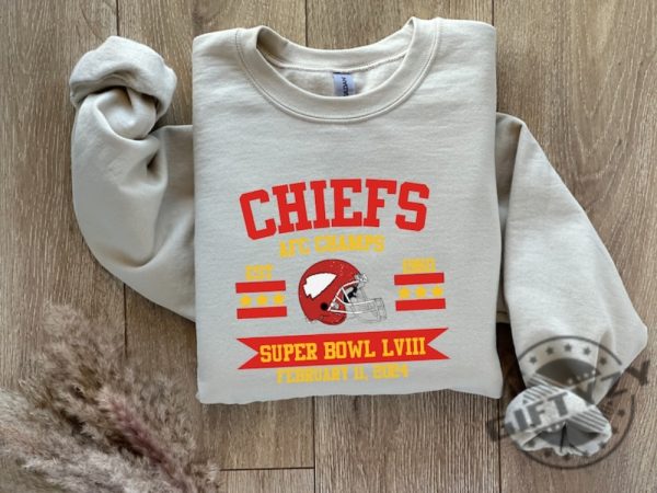 Kansas City Chiefs Champions Shirt Las Vegas Chiefs 20242023 Hoodie Superbowl Varsity Kansas City Sweatshirt Kc Football Tshirt Football Chiefs Shirt giftyzy 3