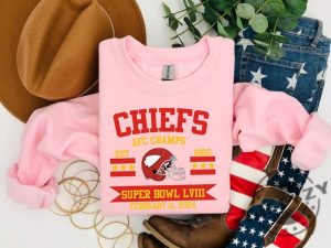 Kansas City Chiefs Champions Shirt Las Vegas Chiefs 20242023 Hoodie Superbowl Varsity Kansas City Sweatshirt Kc Football Tshirt Football Chiefs Shirt giftyzy 4