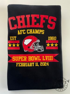 Kansas City Chiefs Champions Shirt Las Vegas Chiefs 20242023 Hoodie Superbowl Varsity Kansas City Sweatshirt Kc Football Tshirt Football Chiefs Shirt giftyzy 6