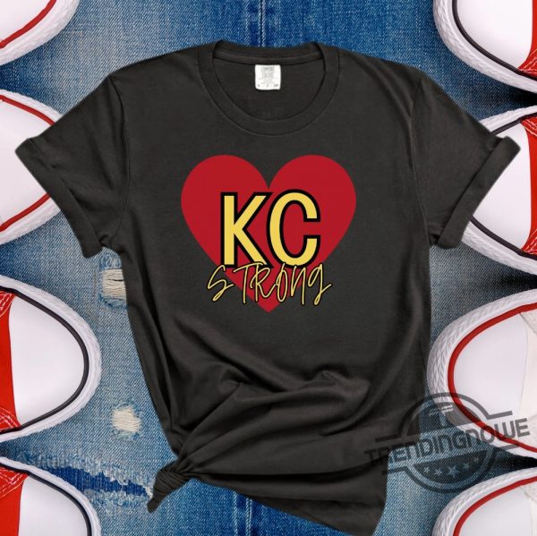 Kansas City Strong T Shirt Superbowl Parade 2024 Shirt Superbowl 2024 Kc Champs Shirt Kansas City Missouri Sweatshirt trendingnowe 3